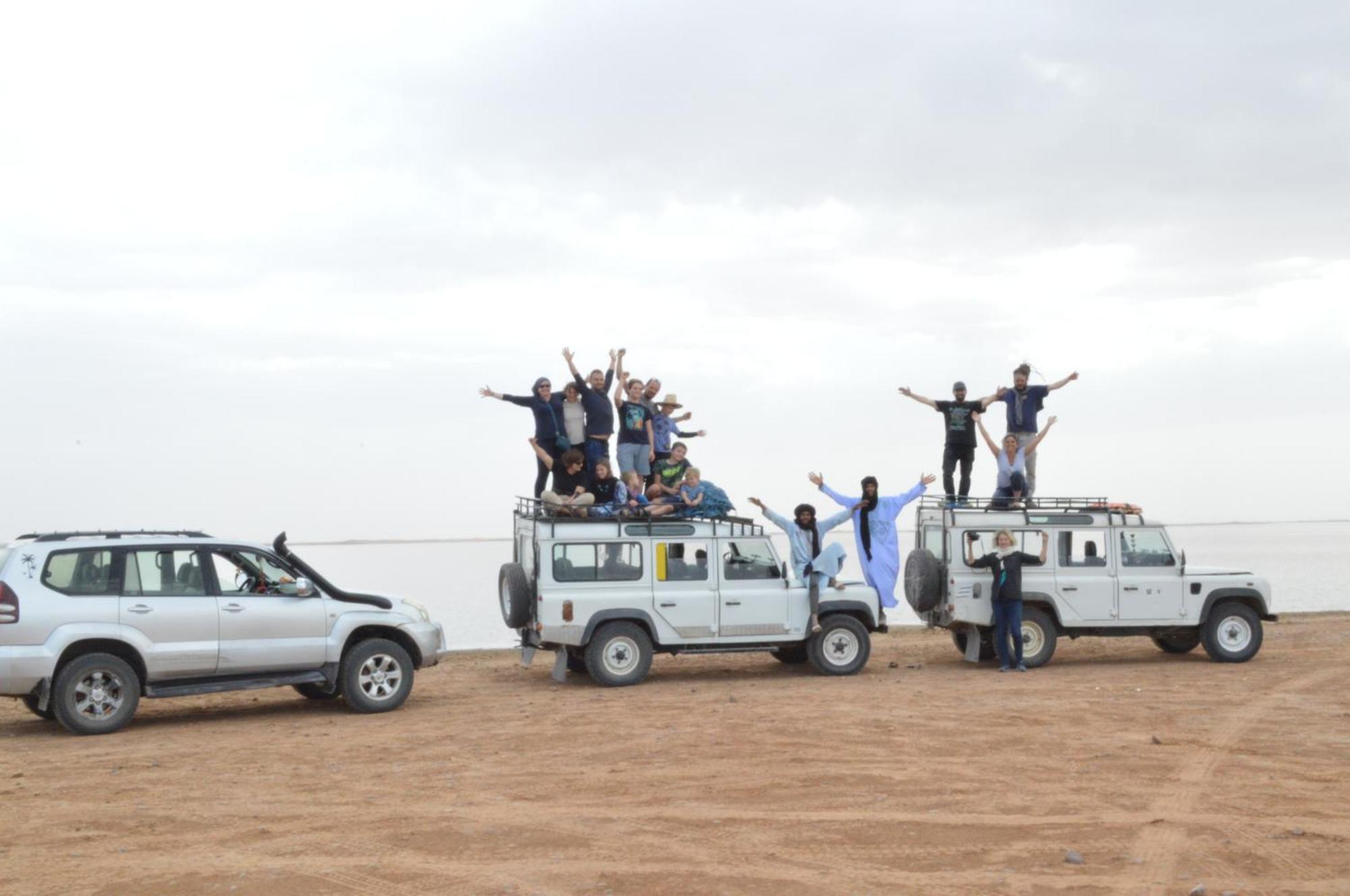 Bivouac Les Nomades & Foum Zguid To Chegaga Tours Hotell Exteriör bild